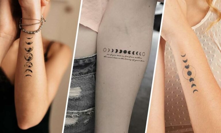 lunar phase tattoo meaning
