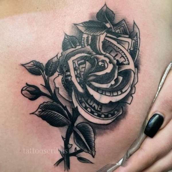 money rose tattoo meaning