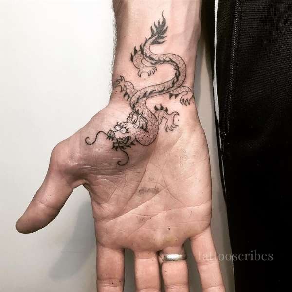 oriental dragon tattoo meaning