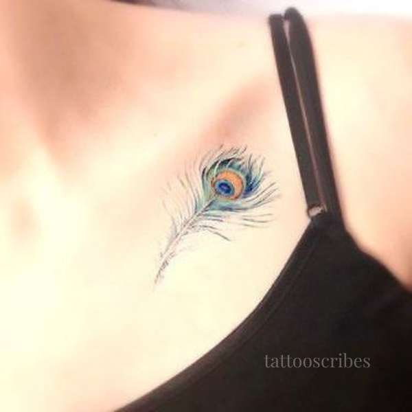 peacock feather tattoo meaning