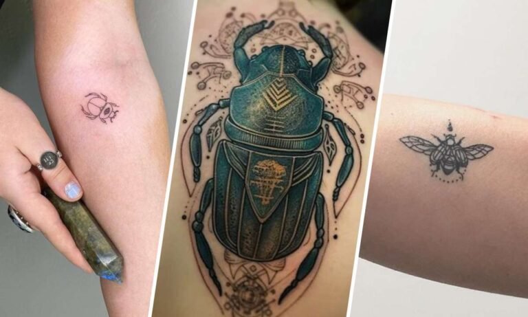 scarab tattoos meaning