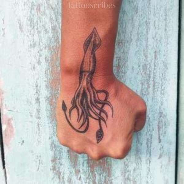 squid tattoo meaning