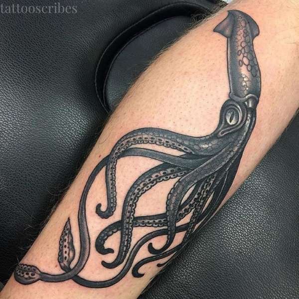 squid tattoo meaning