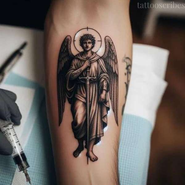 st michael archangel tattoo meaning