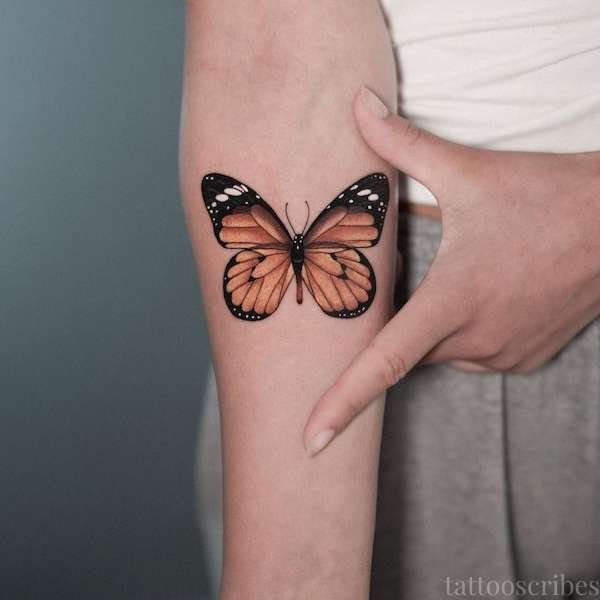 strength butterfly tattoo meaning