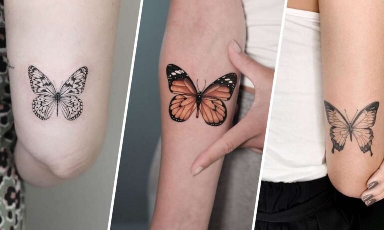 strength butterfly tattoo meaning