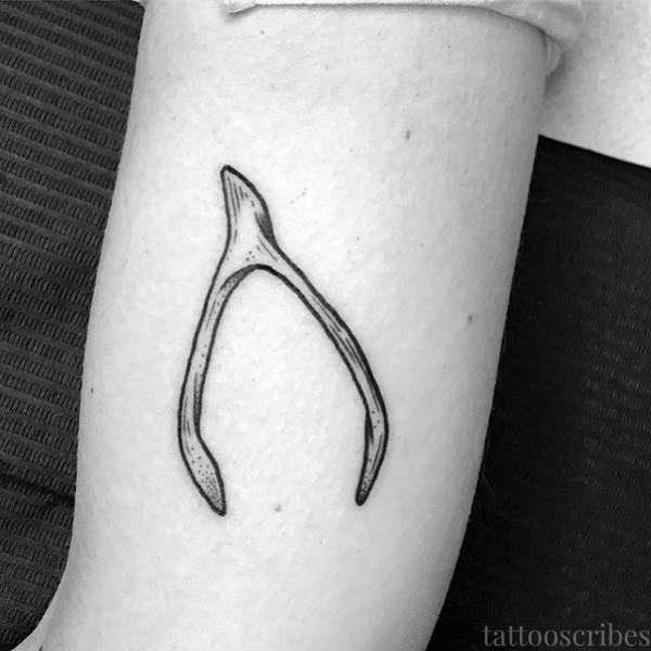 wishbone tattoo meaning